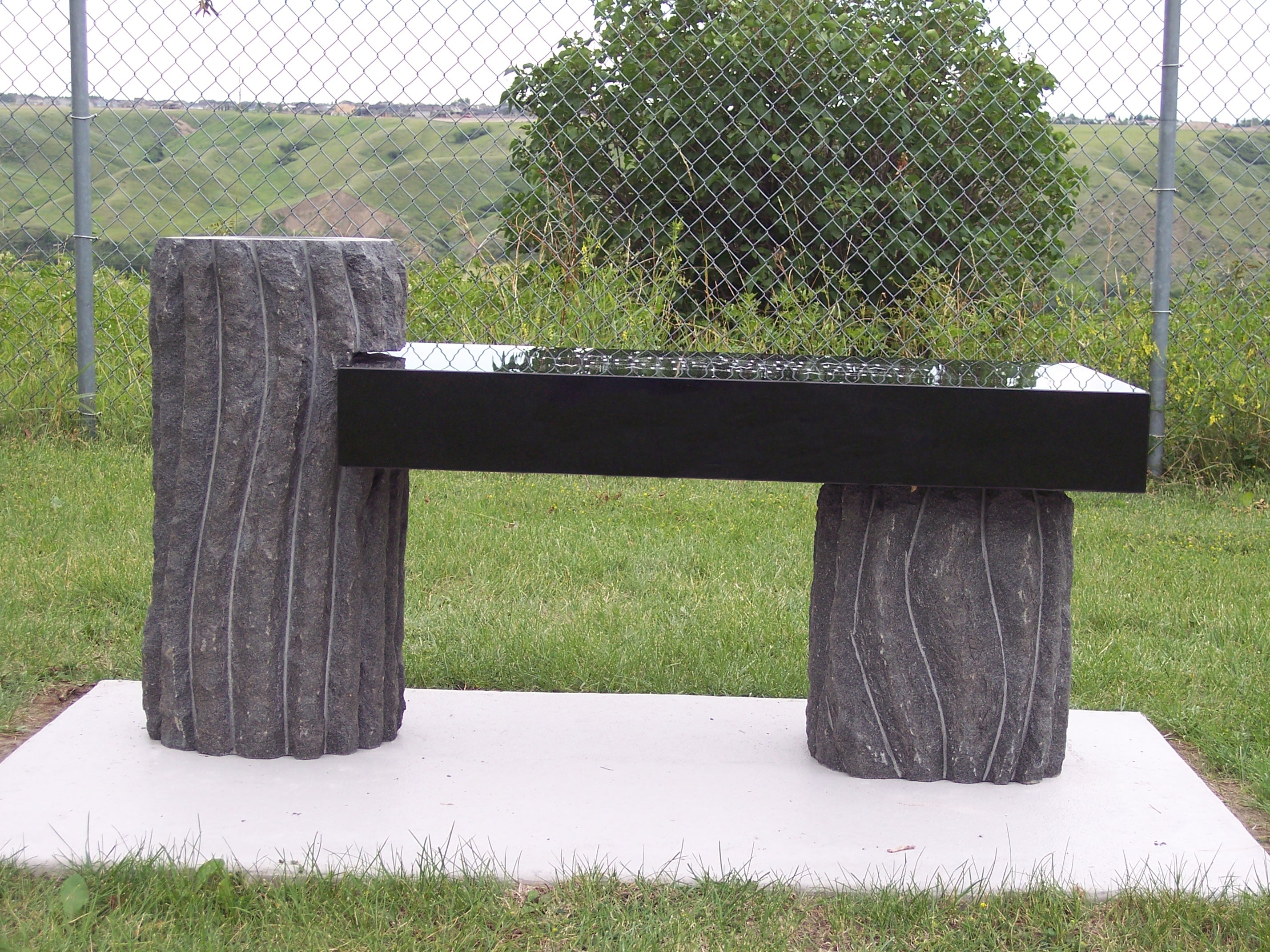 Granite Bench Set