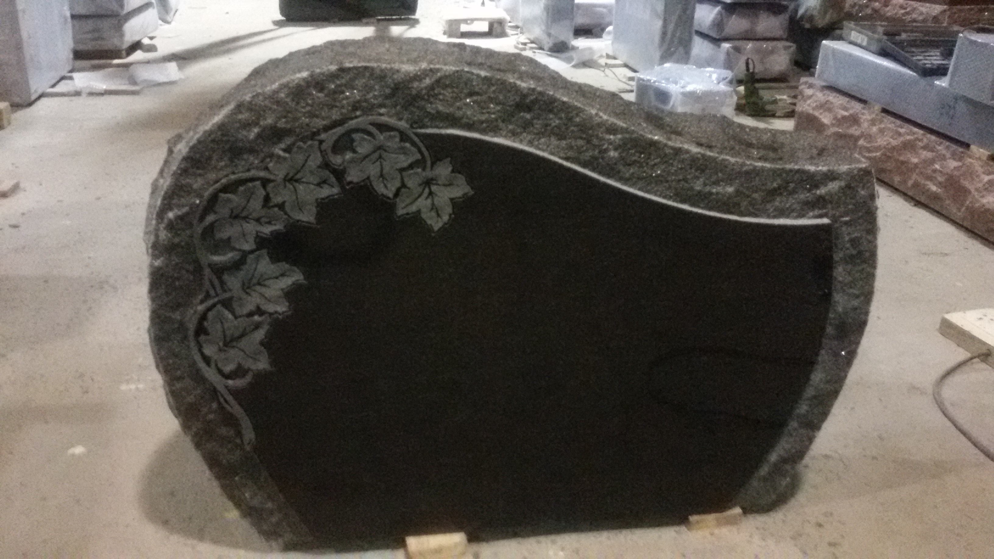 Sandblast Art Granite Monument