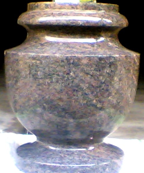 Granite Cemetery Vases